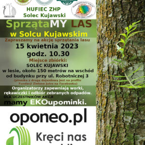 SprzątaMY las w Solcu Kujawskim