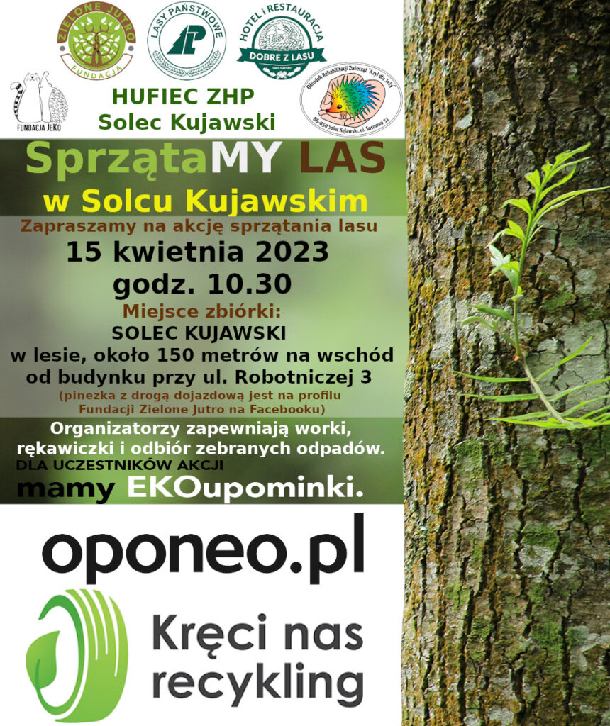 SprzątaMY las w Solcu Kujawskim