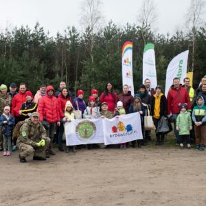 Akcja sprzątania lasu – Bydgoszcz, osiedle Eskulapa