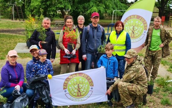Akcja sprzątania lasu w Bydgoszczy na Czyżkówku