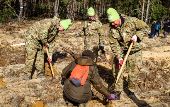 Sadzenie_lasu_04_2022 Akcja sadzenia lasu w Bydgoszczy