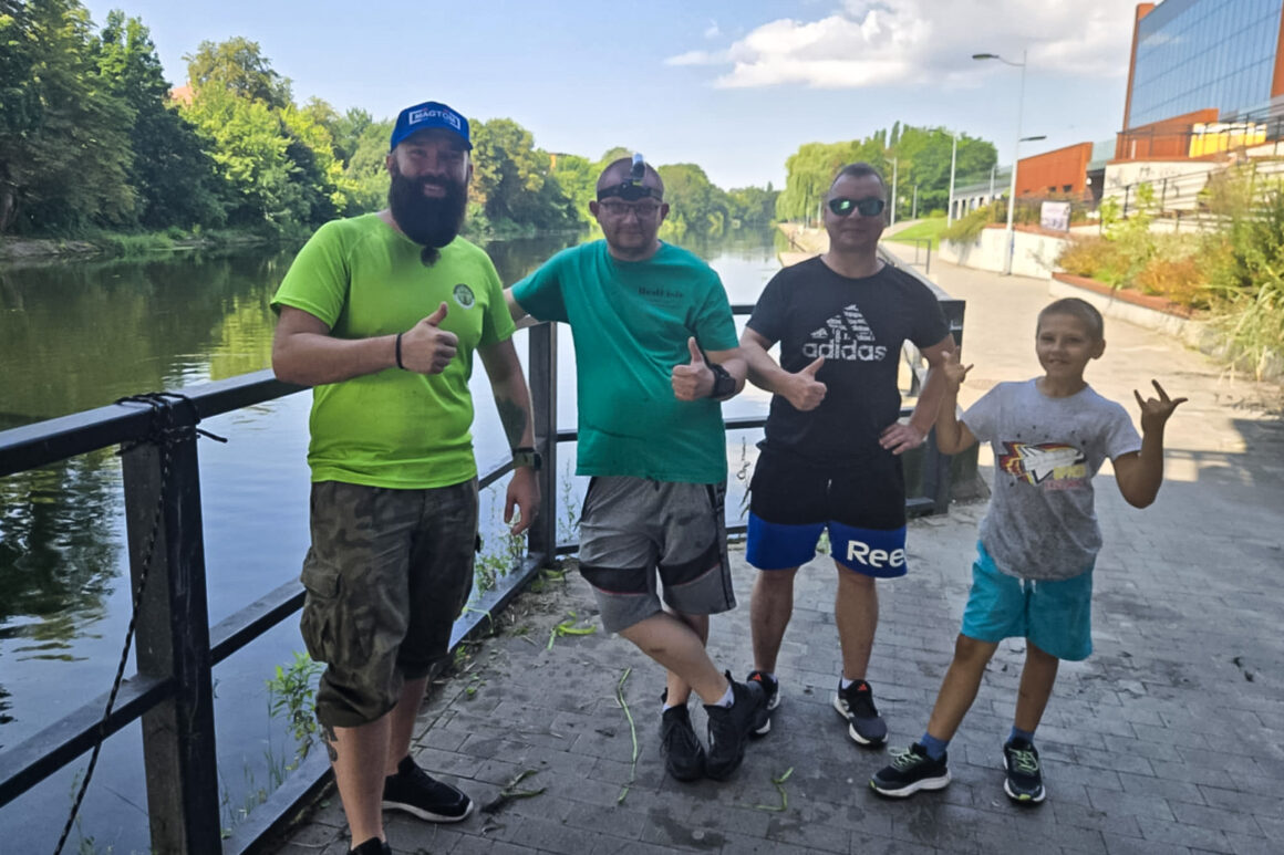 Akcja Czysta Wisła - sprzątanie Brdy 001 Akcja Czysta Wisła - sprzątanie Brdy 001