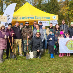 Finał akcji Oponeo wspólne sadzenie lasu 001 Finał akcji Oponeo wspólne sadzenie lasu 001