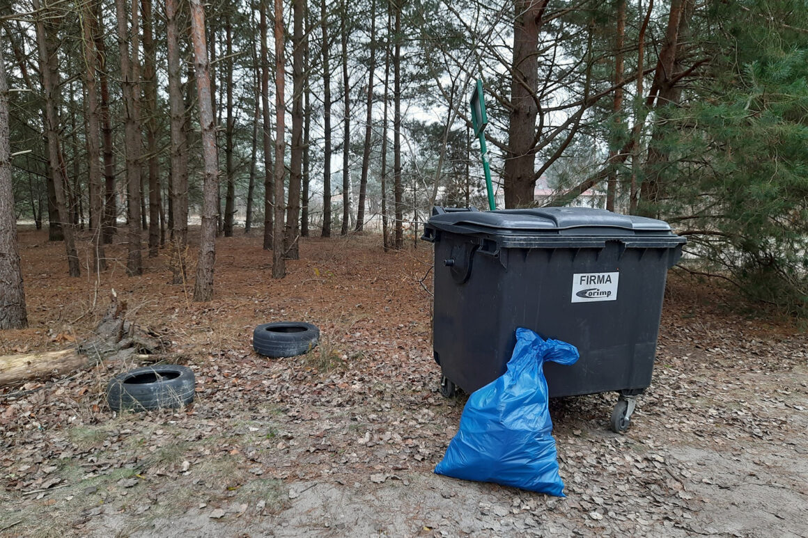 Szast prast - idziemy sprzątać las - ostatki nad Kanałem Górnonoteckim