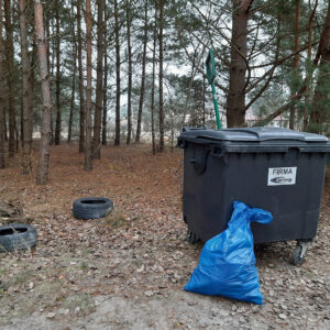 Szast prast - idziemy sprzątać las - ostatki nad Kanałem Górnonoteckim Szast prast - idziemy sprzątać las - ostatki nad Kanałem Górnonoteckim